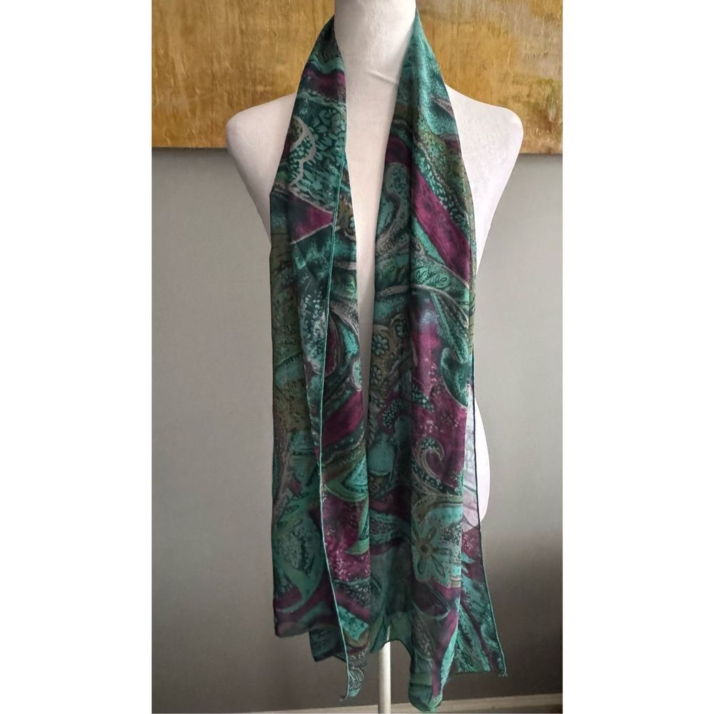 Womens Multi-Color Scarf - Picture 7 of 8